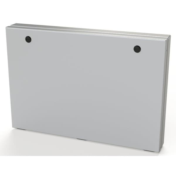 Exterior print pockets, 13 in. H x 19 in. W x 2.45 in. L, Steel